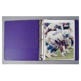 8 Miami Dolphins Autographed Photos in Binder