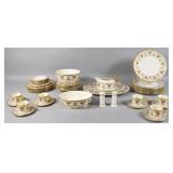 48-Pc Set of Lenox Tosca Pattern Porc. Dinnerware