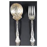 Pr of R. Wallace & Sons Sterling Serving Pcs