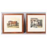 Pair of John Frederick Herring Senior Engravings