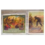 Two Vtg. Litho Posters, Florimond van Acker &