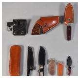 Grp 9 Collectible Knives Incl Carl Schlieper