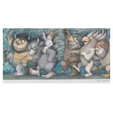 Maurice Sendak Signed Print Where the Wild Things