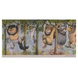 Maurice Sendak Signed Print Where the Wild Things