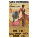 Plaza de Toros Monumental 1970 Advertising Poster