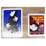 Two Vtg. Jazz Posters, John Gentry & Christi