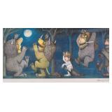 Maurice Sendak Signed Print Where the Wild Things