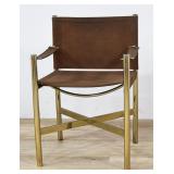 Maison Jansen Campaign Director Sling Armchair