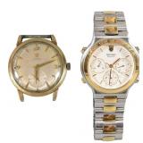 Two Omega and Seiko Men