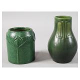 Two Arts and Crafts Ceramic Vases