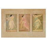 Abraham Walkowitz Three Studies of Isadora Duncan