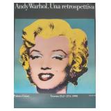 Andy Warhol Palazzo Grassi Exhib. Poster, Venice