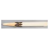 Hilliard & Thomason Sterling Mt. Bone Letter