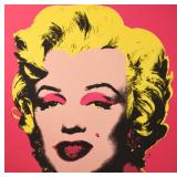 After Andy Warhol Screenprint on Board Marilyn