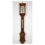 Victorian Oak Admiral Fitzroy Barometer by J. T.