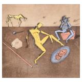 After Salvador Dali Color Etching w/ Aquatint