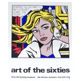 Roy Lichtenstein Exhib. Poster Art of the Sixties