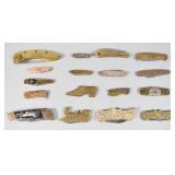Coll. of 17 Asstd. Novelty and Promo Pocket Knives