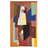 Attributed to Agnes Weinrich O/C Abstract