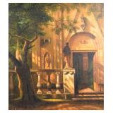 After Albert Bierstadt Oil on Canvas Sunlight...