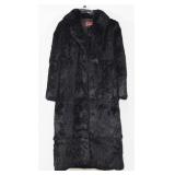 Vintage Sergio Valente Full Length Black Fur...