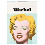 Andy Warhol, Marilyn Monroe Exhibition Poster,...