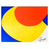 Alexander Calder Lithograph Convection