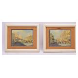 M. Maresca, A Pair of Venetian Market Scenes,...