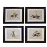4 Framed Chinese Equestrian Studies in the Qing...