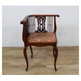 Late 19th Century Mahogany Corner Chair