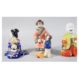 Group of 3 Asian Porcelain Figurines