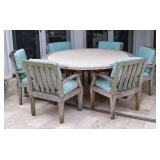 Teak Patio Dining Suite with Giati Chairs
