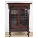 Chippendale Style Mahogany Glazed Display Cabinet
