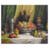 John (Jeno) Friedlinger Oil on Canvas Still...