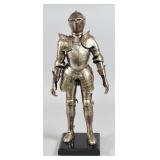 Decorative Miniature Suit of Steel Plate Armor...