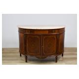 Leonardo Co. Louis XVI Style Inlaid Demilune...