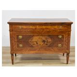Mastro Cappellini Louis XVI Style Marquetry...