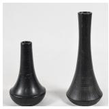 Pair of McCoy Pottery Mid-Century Modern Matte...