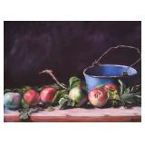 Signed Bruno Oil on Canvas Still Life