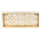 Notre Monde Gilded Fleur-de-Lis Mirrored...