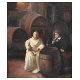 Attributed to Louis Henri Deschamps Oil on...