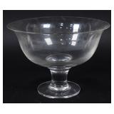 Ralph Lauren Landon Crystal Footed Serving Bowl