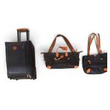 Bric's Three Piece Italian Leather Luggage Set