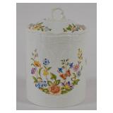 Aynsley Cottage Garden Porcelain Covered Jar