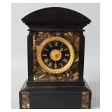 Tiffany & Co. Slate and Marble Mantel Clock