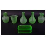 Group of 6 Frigidaire Uranium Glass...