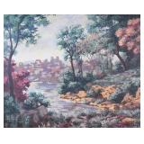Lee Reynolds Oil on Canvas River Landscape