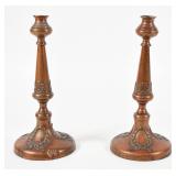 Pair of Gorham Neoclassical Style Copper...