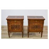 A Pair of Mastro Cappellini Louis XVI Style...
