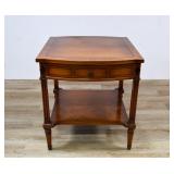 Neoclassical Style Mahogany and Burl Veneer...